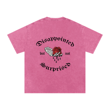 Disappointed - Acid Wash Oversize T-Shirt