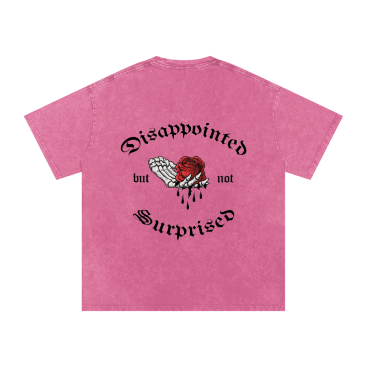 Disappointed - Acid Wash Oversize T-Shirt