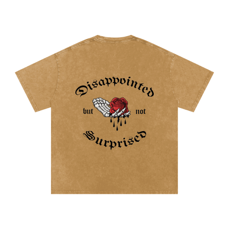 Disappointed - Acid Wash Oversize T-Shirt - Image 9