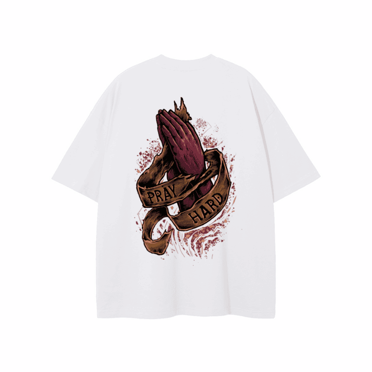 Pray Hard - T Shirt