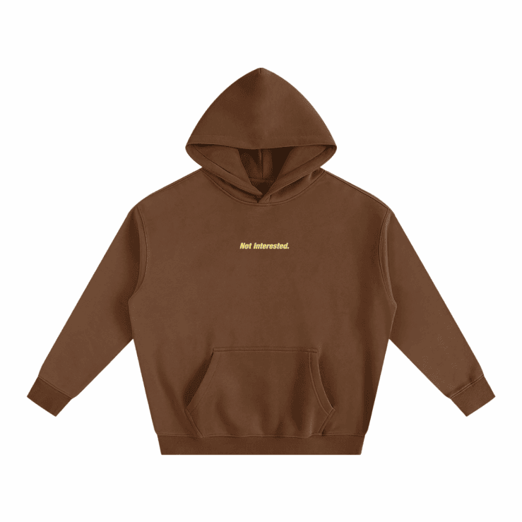 Not Interested - Hoodie - Image 2