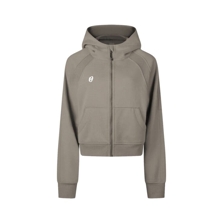 Iconic Cropped Zip-Through Hoodie - Image 7