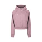 Iconic Cropped Zip-Through Hoodie
