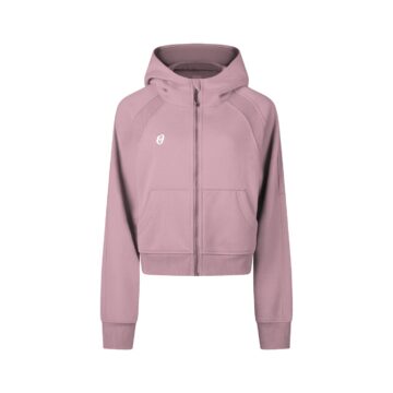 Iconic Cropped Zip-Through Hoodie