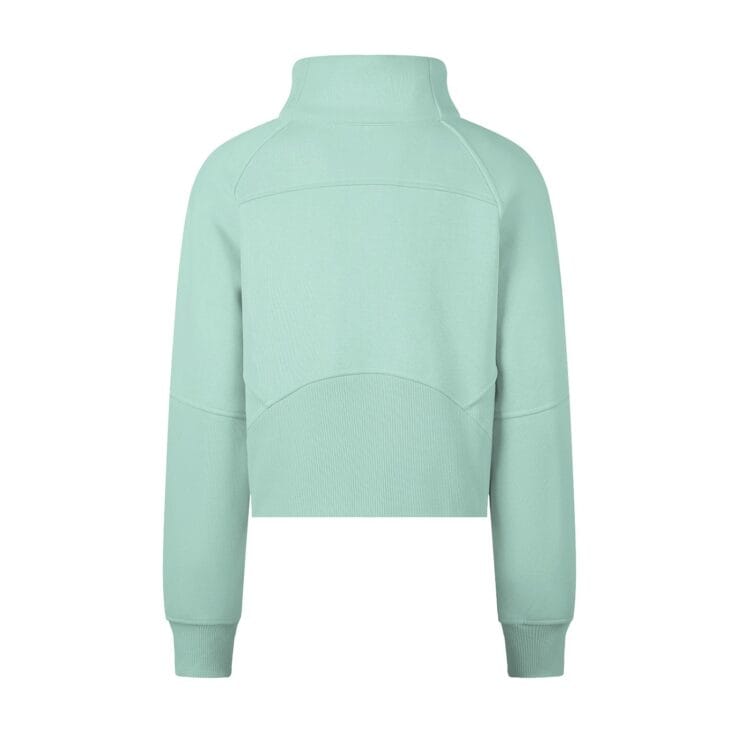 Iconic Cropped Half-Zip Sweatshirt - Image 6