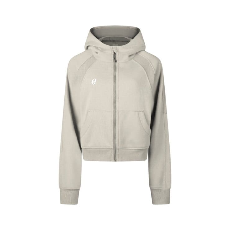 Iconic Cropped Zip-Through Hoodie - Image 4