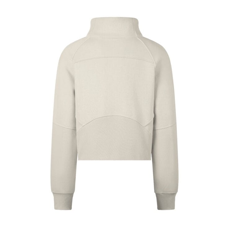 Iconic Cropped Half-Zip Sweatshirt - Image 5