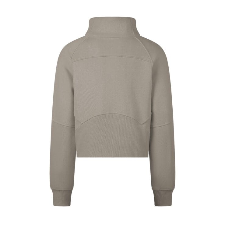 Iconic Cropped Half-Zip Sweatshirt - Image 8
