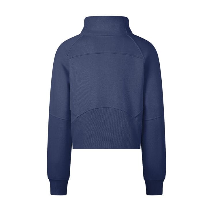 Iconic Cropped Half-Zip Sweatshirt - Image 12