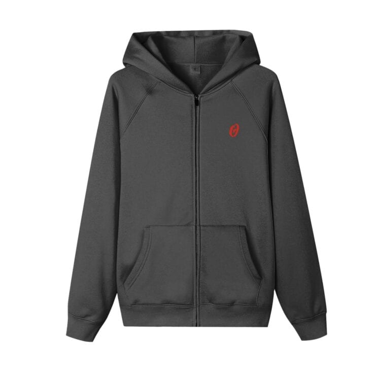 Sinners - Zip-up Fleece Hoodie - Image 4