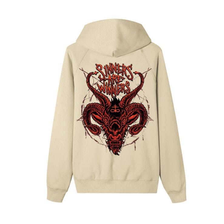 Sinners - Zip-up Fleece Hoodie - Image 5